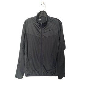 NIKE MEN'S GRAY PERFORMANCE JACKET SZ S